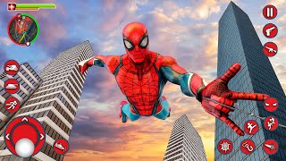 Spider Superhero Rescue City From Bandits Criminal 3D Game 2026 - Android Gameplay screenshot 1