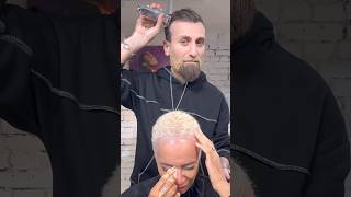 ОН ПОБРИЛСЯ НАЛЫСО😱ШОК🤯#pavelkerimov #hair #hairstyles #салонкрасоты #парикмахермосква #blais