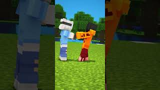 "Sharing Diamonds" in Minecraft! #shorts