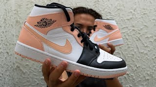 Jordan 1 mid CRIMSON TINT!