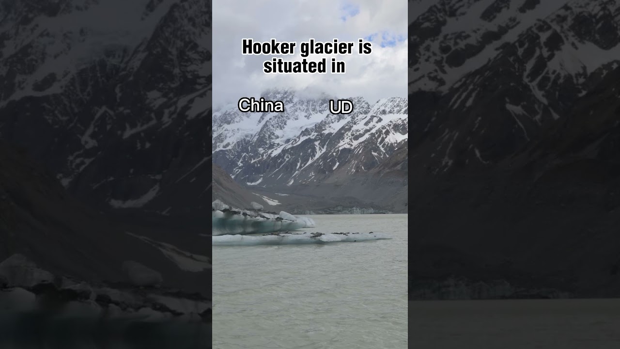 hooker glacier New Zealand 
