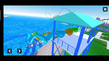 Curved Raceway: Volcano Bay || Real Coaster