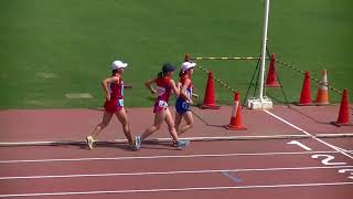 2018年　茨城県高校総体　5000m競歩決勝