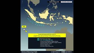 Info Cuaca Khusus Bibit Siklon Tropis 91S 21 Maret 2025