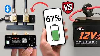 Shunt vs Hall Sensor? LiTime 500A Battery Monitor with Bluetooth Review