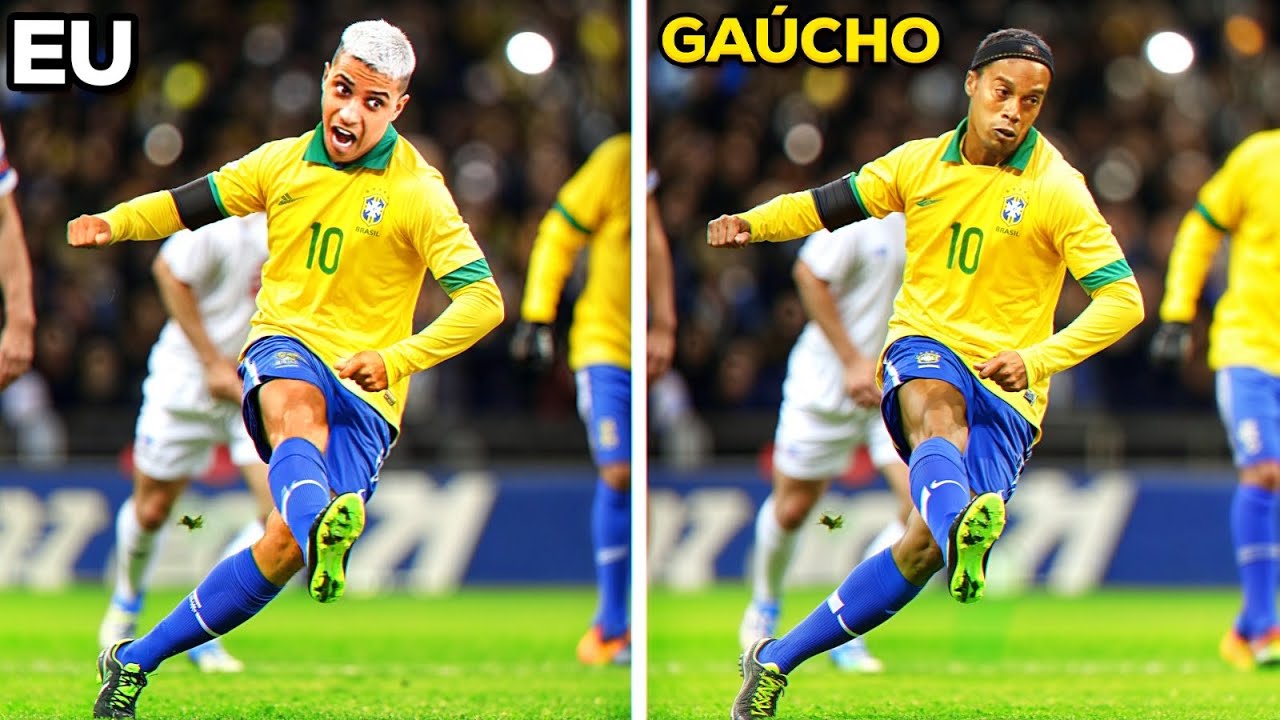 REFIZEMOS OS MELHORES GOLS DE FALTA DO MUNDO! 