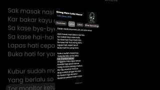 Lirik Lagu Tor Monitor Ketua Viral   Song   Lagu Viral 2025  viralshorts