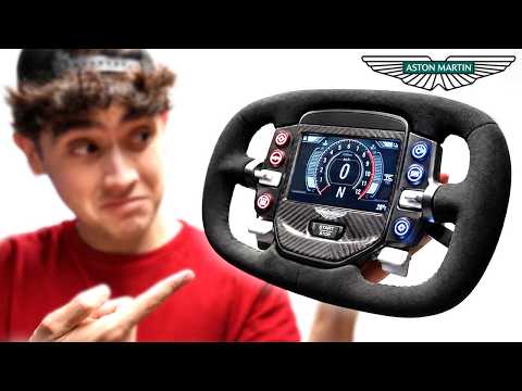 Aston Martin Just Made a Sim Racing Wheel!
