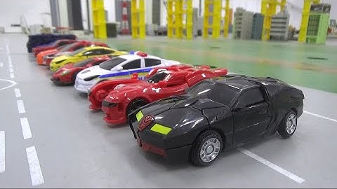 Hello Carbot 10 Car Robot Transformation toys 헬로카봇 10대 자동차로봇 변신 장난감