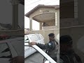 Security personnel mount guard outside Afe Babalola Chambers as protesters fail to turn up