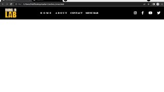Create a 3D Animated Navbar in Html & Css | Statics Website.