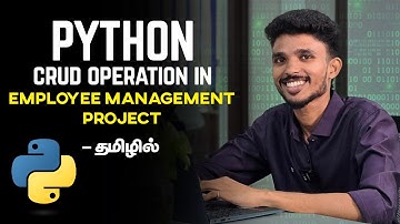 Employee Management System | CRUD Operation | python CRUD operation in tamil (PART 2)