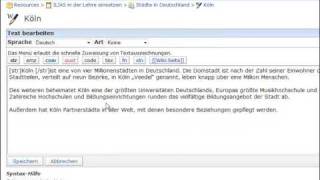 Tutorial zur Nutzung von Wikis in ILIAS