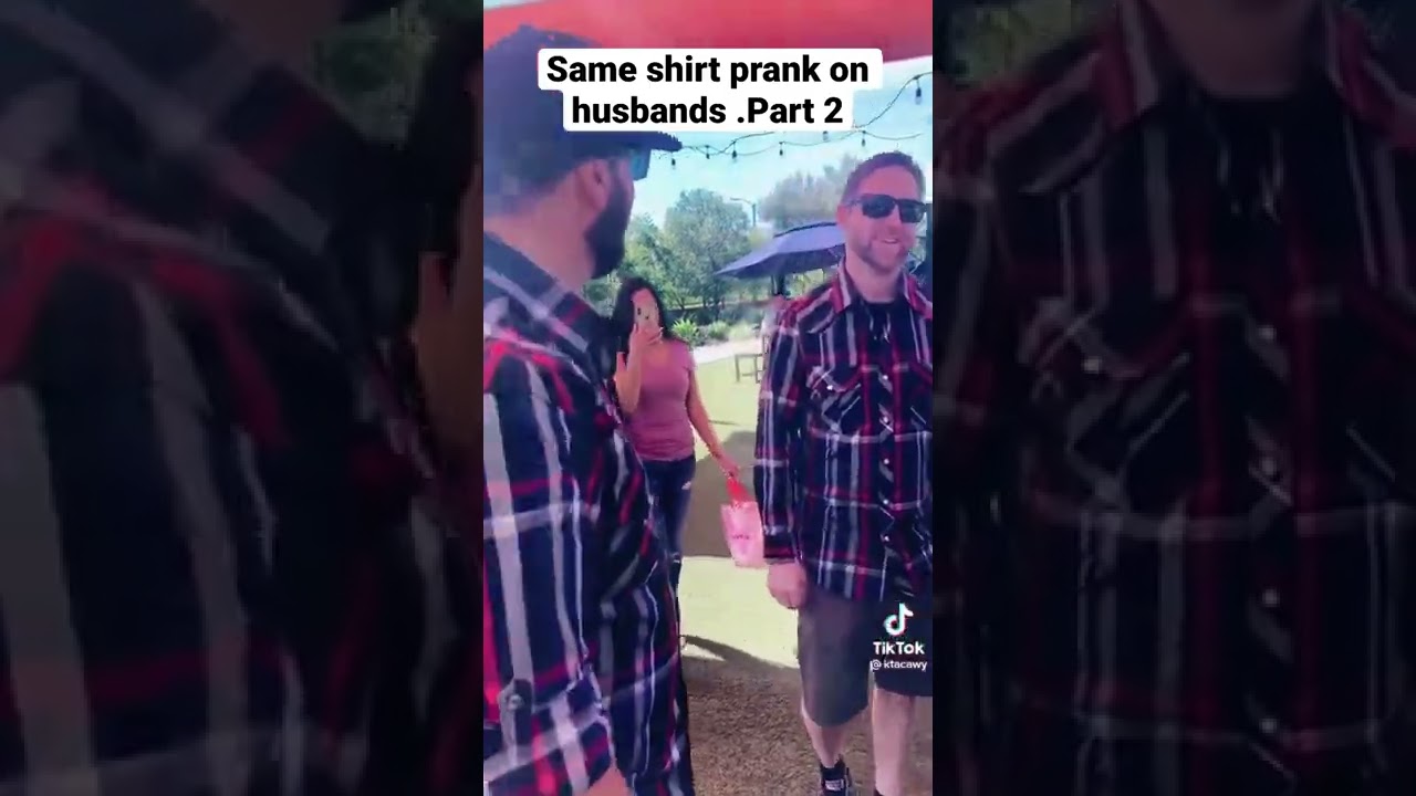 Same shirt prank P.2 🤣🤣🤣 