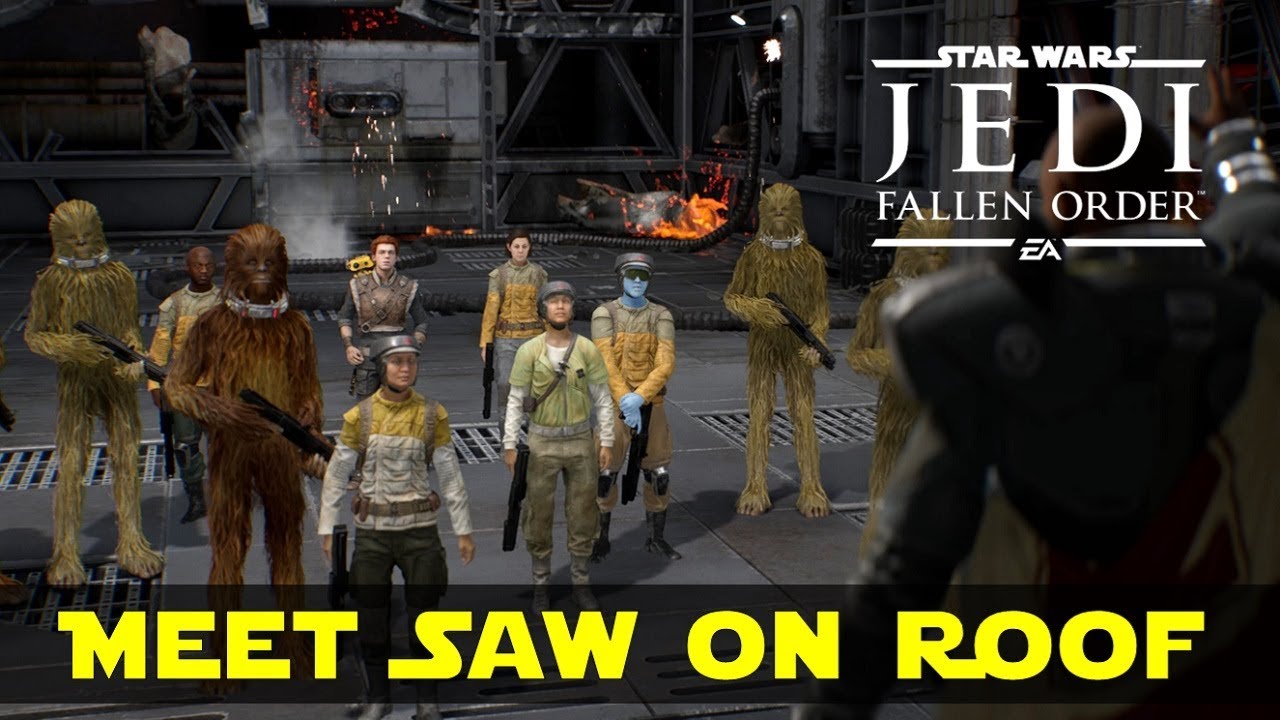 Meet Saw on the Roof Star Wars Jedi Fallen Order YouTube