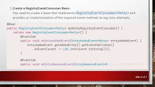 Logging Retry Attempts with Resilience4j on the Client Side