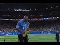 Mike phillips performs amazing saxophone rendition of the national anthem before nfl game