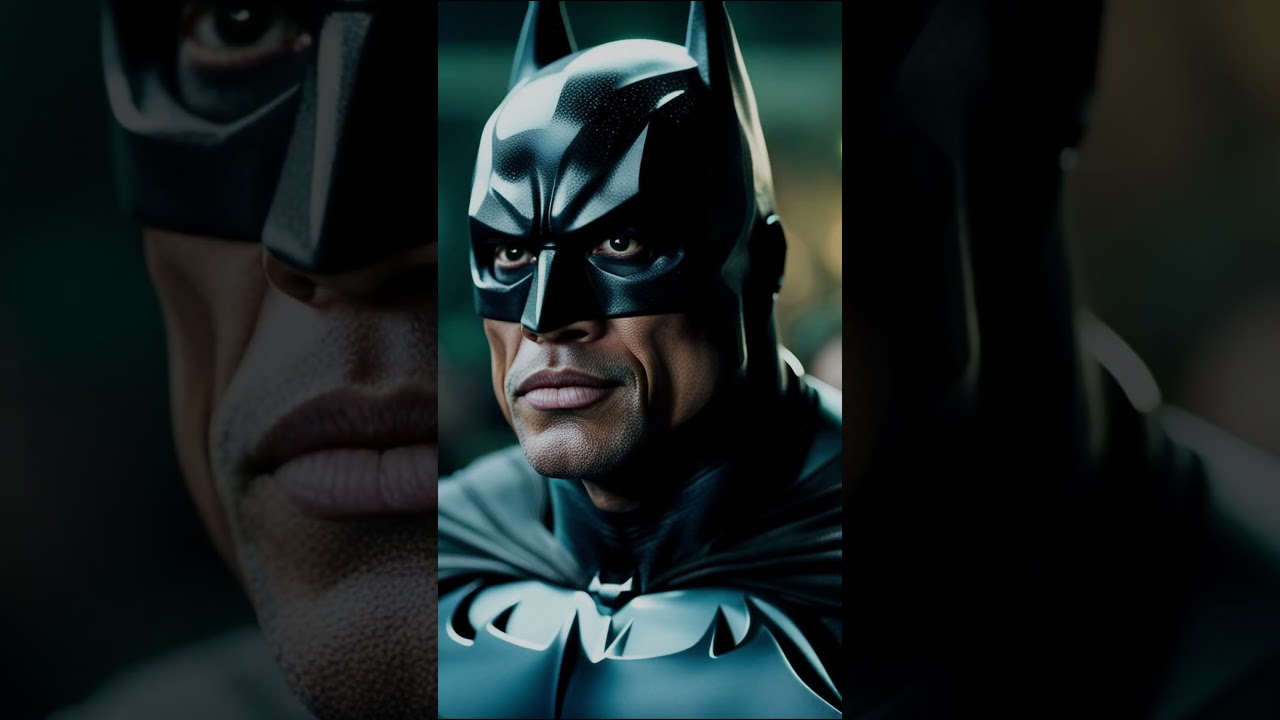 Unstoppable Force: Dwayne Johnson as Batman - An Epic Transformation! 