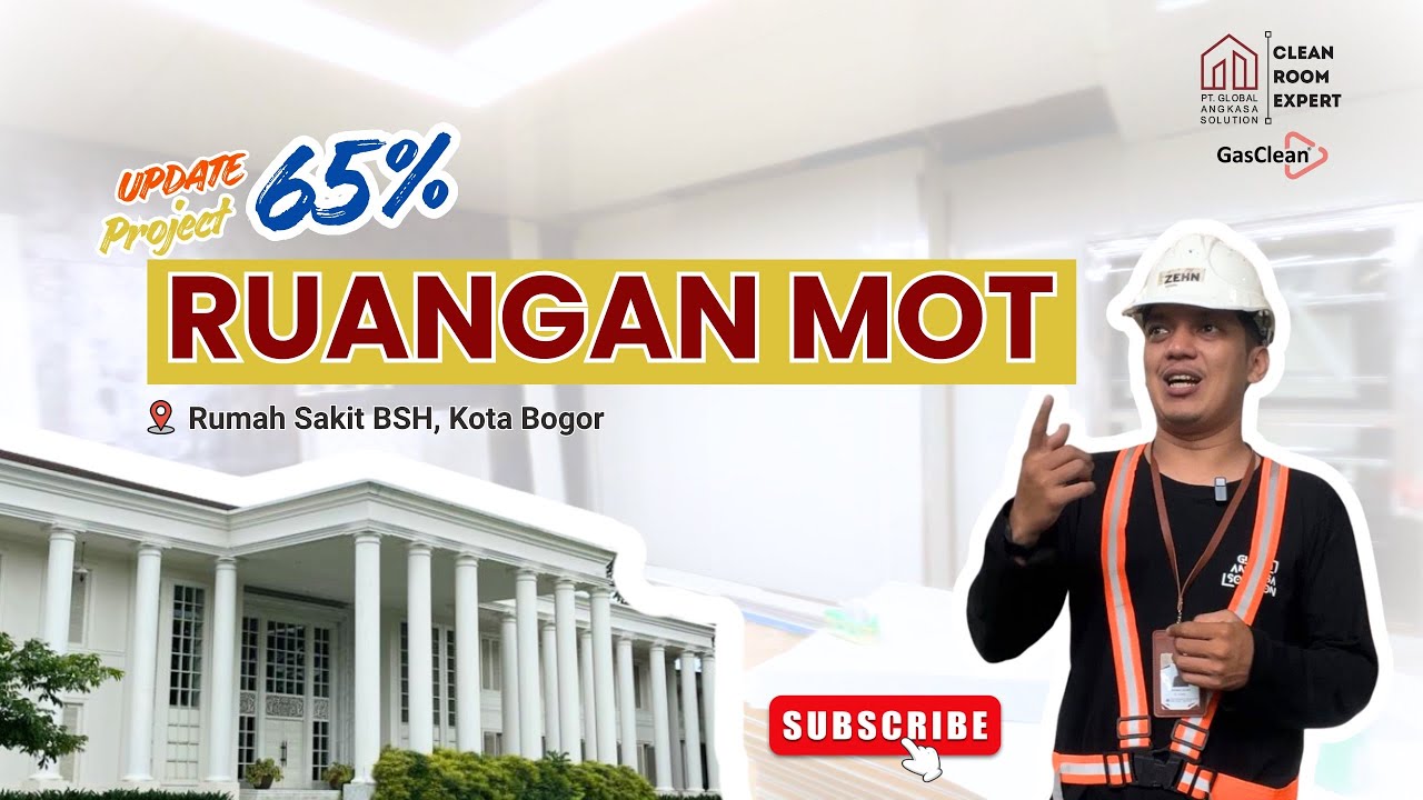 Kontraktor Ruangan MOT | Progress 65% Instalasi Modular Operating Theatre di RS BSH Kota Bogor