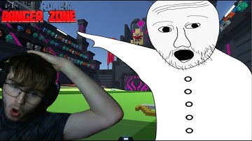 Playing Clone Drone on the Danger Zone Until the run ends....