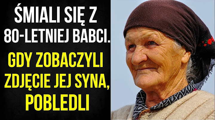 Śmiali się z 80-letniej babci. Gdy zobaczyli zdjęcie jej syna, pobledli...