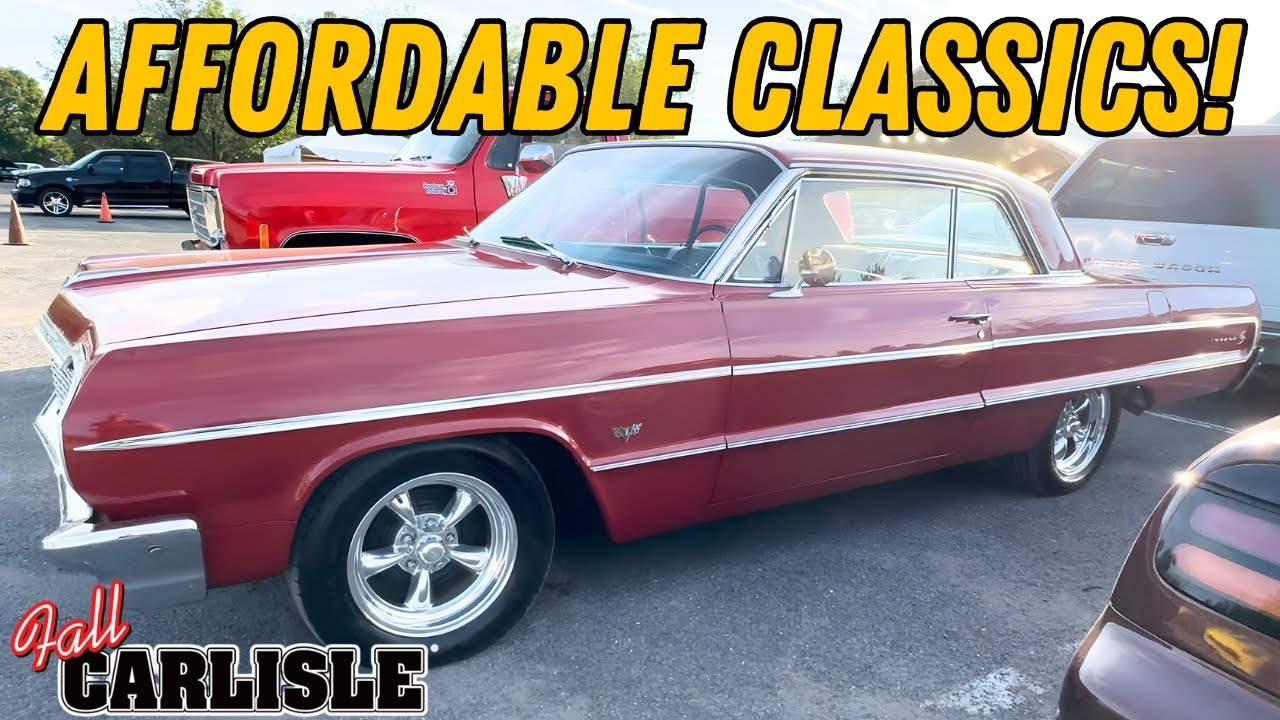 Доступные классические автомобили на осеннем аукционе в Карлайле 2025 года | Доступные цены на кл...