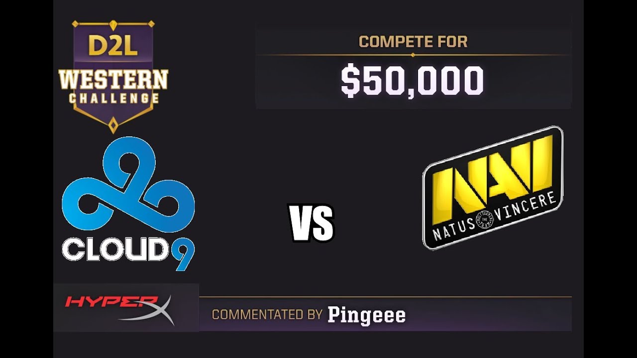 Na`Vi vs Cloud9 - Game 2 D2L Western Challenge Русские комментарии Pingeee |