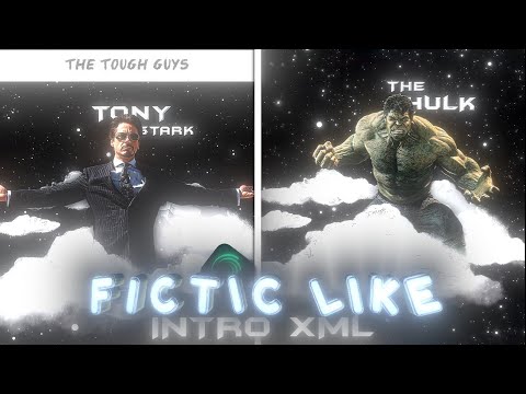 FICTIC LIKE FULL EDIT | 3D Particles |  Cloud Preset On Alight Motion | With XML File