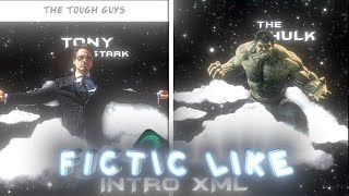 Fictic Like Full Edit 3D Particles Cloud Preset On Alight Motion With Xml File