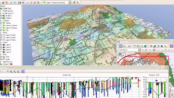 GeoScene3D -  Blanking data using profiles