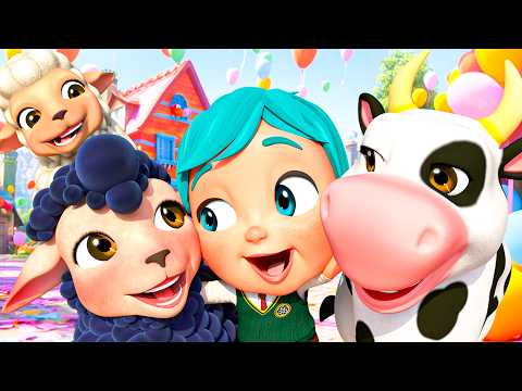 Old Mac Had a Farm Animal Party + MORE Nursery Rhymes & Kids Song @SuperkidsNurseryRhymesBabySong