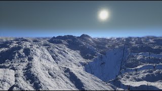 Fractal terrain generator