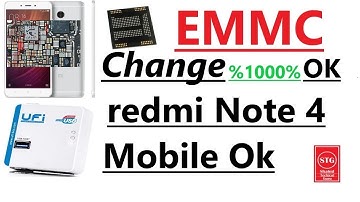 Mi Note 4 Change EMMC Without Change CPU  %100% OK