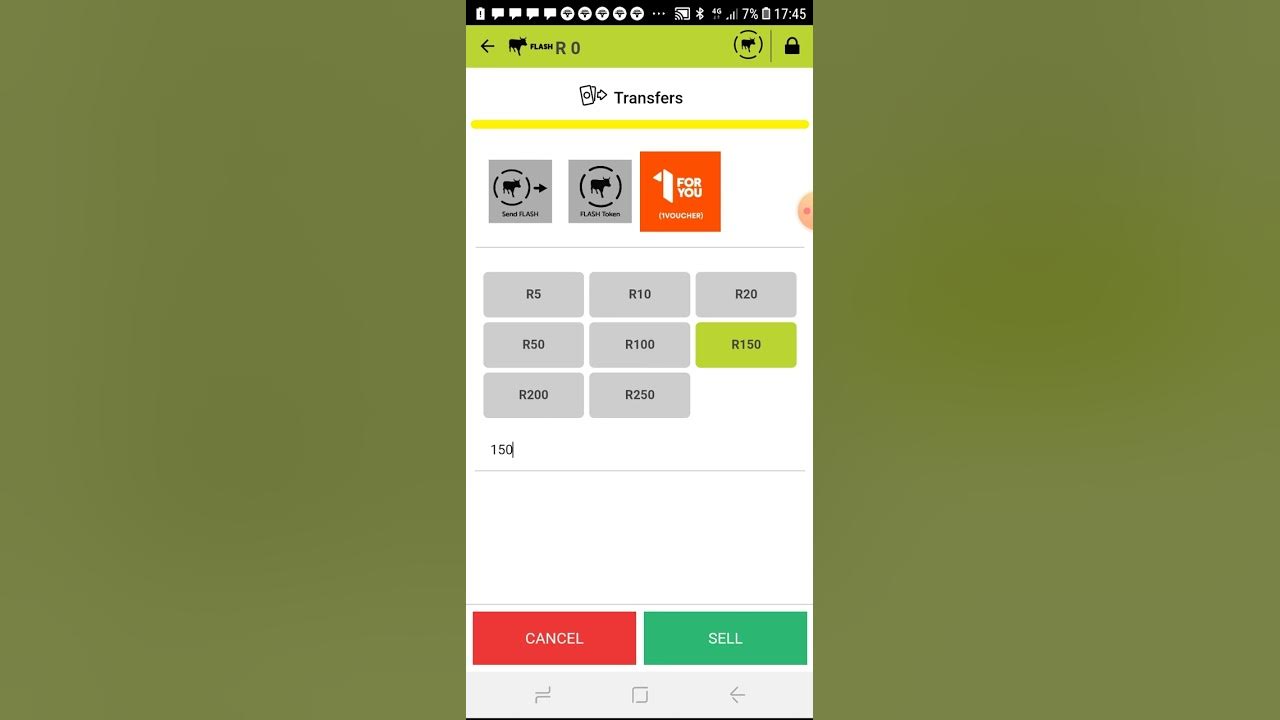 How to make transfer transactions on flash speed point flasspeedpoint