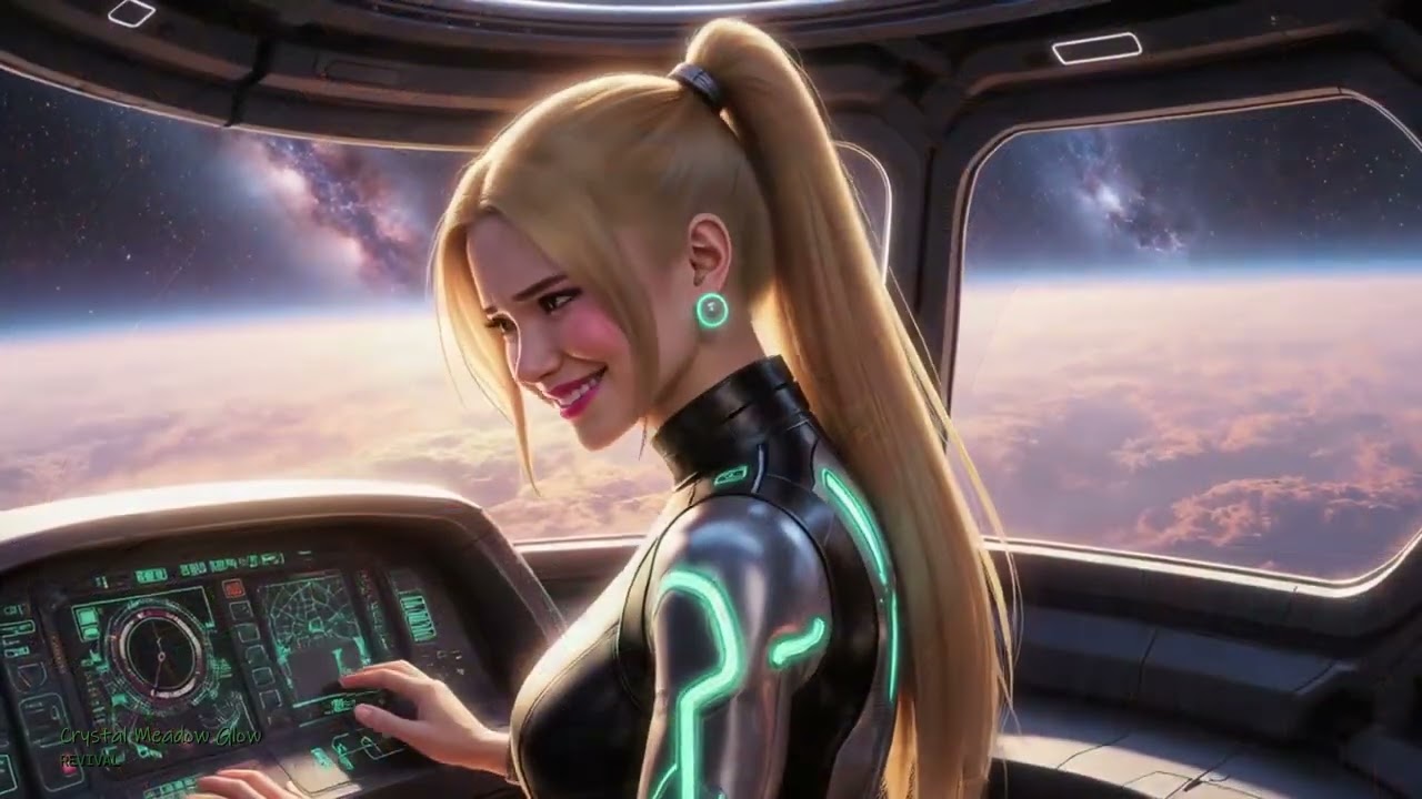 🌌 Meditation Ambient Trance Music | Relaxing Cosmic Soundscape & AI Art Lookbook 🌌