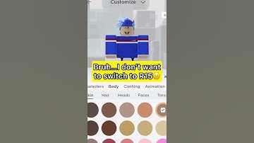 When you have to switch to R15…