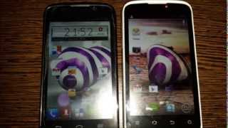 ZTE Blade III vs ZTE Blade III PRO (compare)