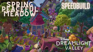 Disney Dreamlight Valley | Spring Peaceful Meadow Speedbuild
