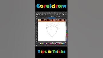 CORELDRAW TIPS AND TRICKS #computer #navkarcomputer #CORELDRAW #graphicsdesign