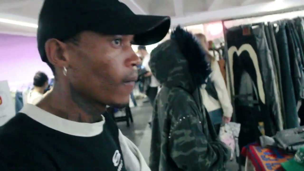 Thrifting classic sportswear at Braam Play Ground