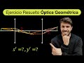 Ejercicio Resuelto Óptica Geométrica 2 Lentes | Física Bachillerato Universidad