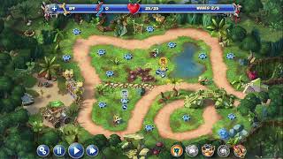 21. Day D: Tower Rush (Triassic Period) [Level 1] screenshot 3