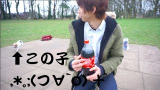 撮影中に犬　Attack of Dog