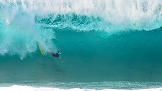 PIPELINE GOES PSYCHO! SCARY SHALLOW & PERFECT!