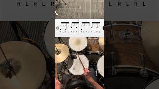 🥁 Combine the Core Four beats to create 12 variations 🎶 #basicdrumlessons