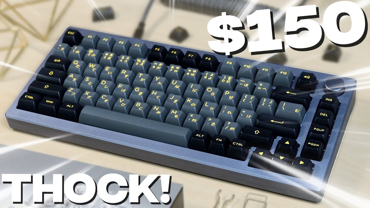 Akko Mod 007 - A THOCKY $150 Budget Custom Keyboard 