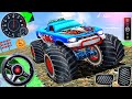 Monster truck mega ramp impossible driver  car extreme stunts gt racing  android gameplay 3