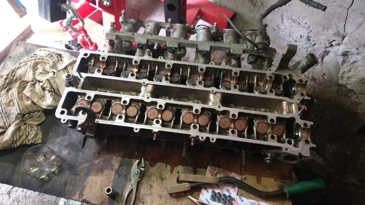 Замена маслосъемных колпачков (маслаков). Двигатель 1JZ-GE, 2.5 ...