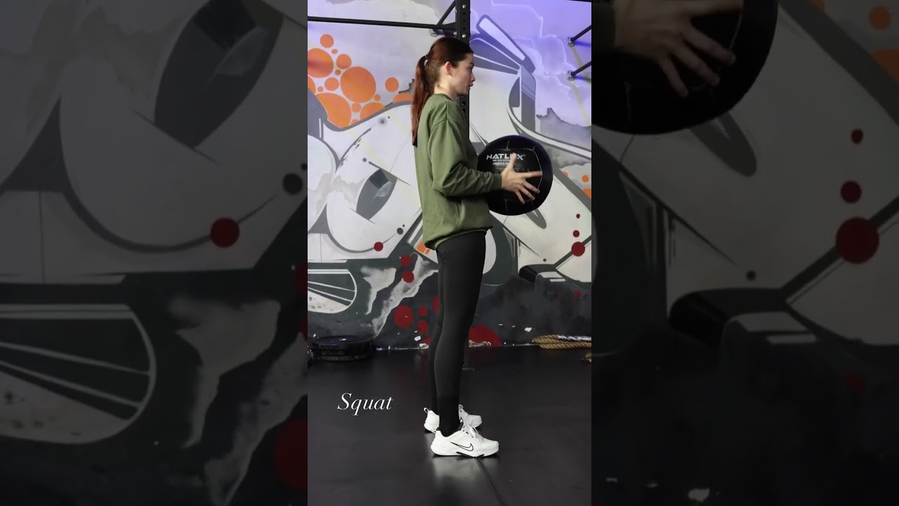 Quick and easy  workout to get sweating. If you don’t have a medicine ball use some Dumbell 