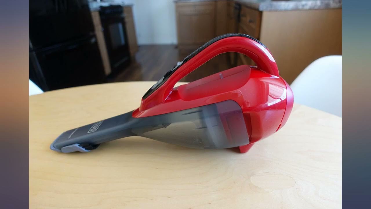 BLACK+DECKER Handheld Vacuum, Cordless, Chili Red (HNV220BCZ26FF)